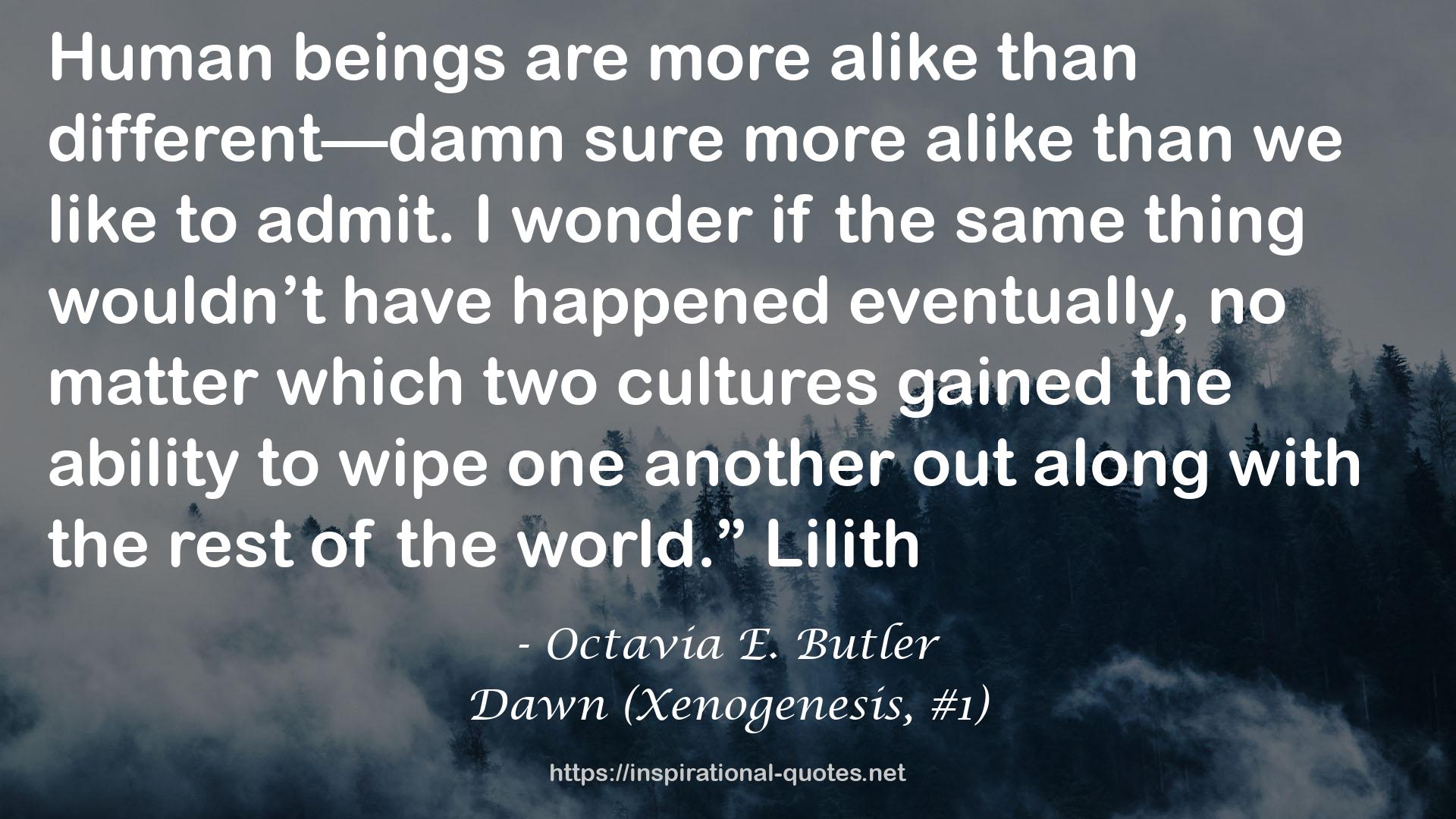 Octavia E. Butler QUOTES