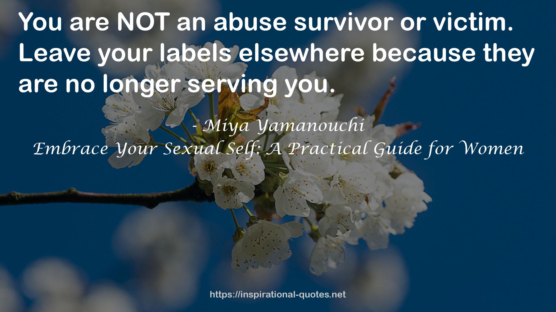 an abuse survivor  QUOTES