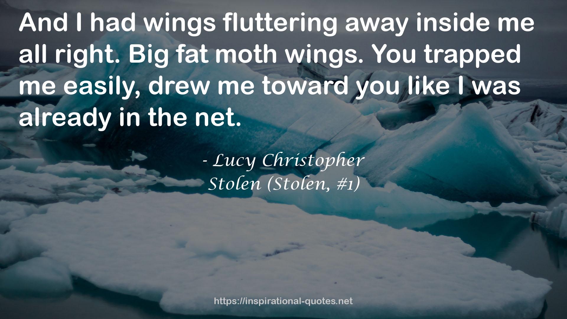 Lucy Christopher QUOTES