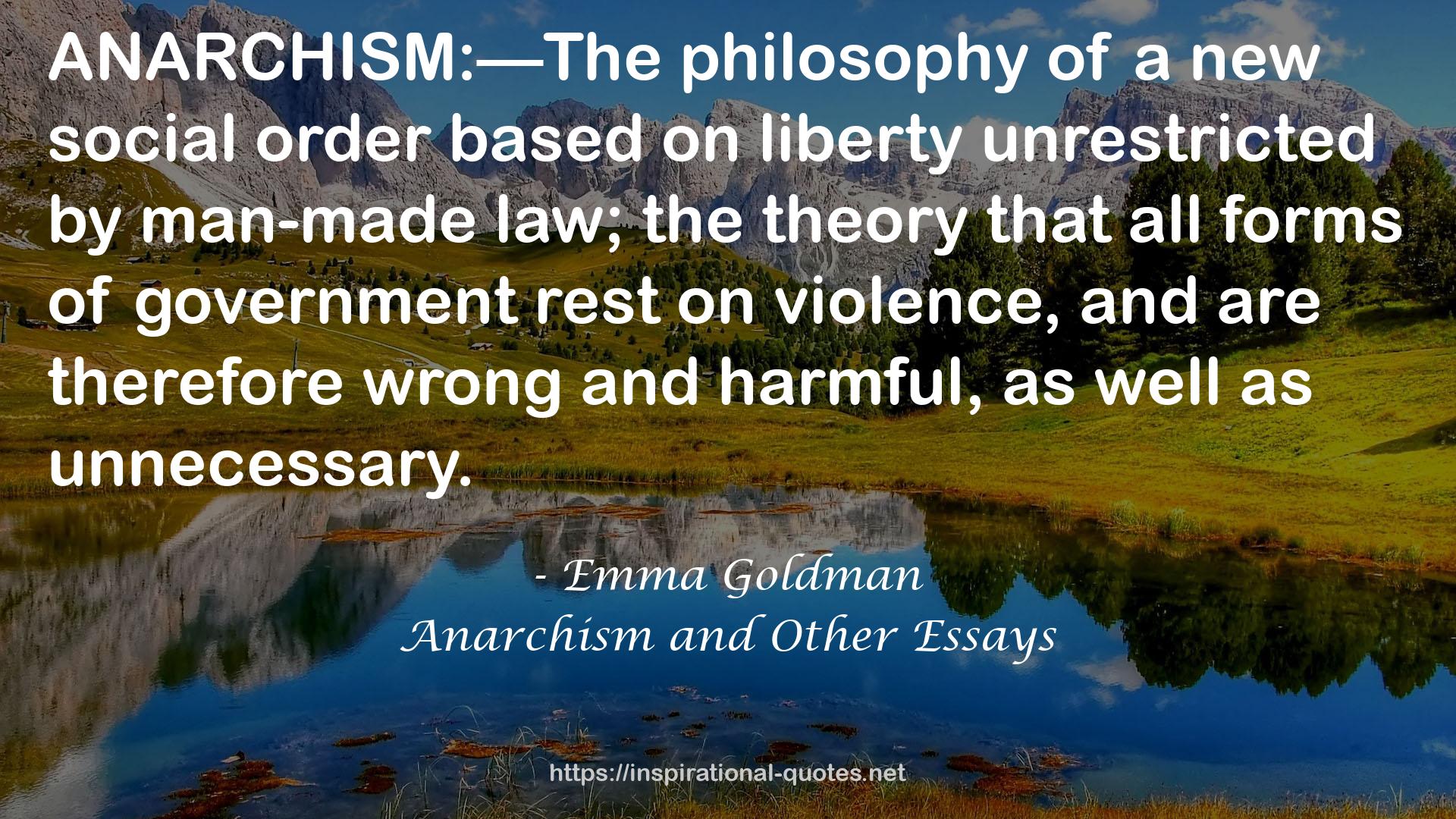 Emma Goldman QUOTES