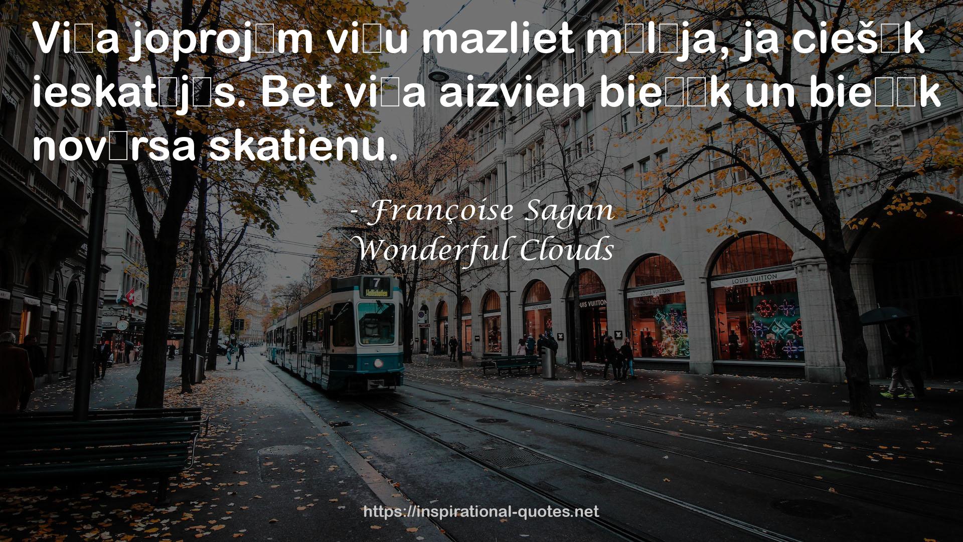 Wonderful Clouds QUOTES