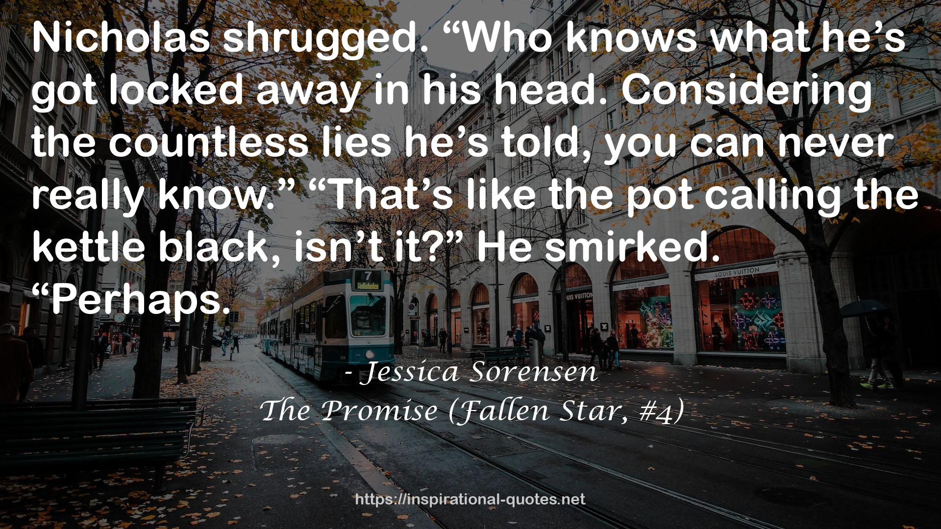 The Promise (Fallen Star, #4) QUOTES