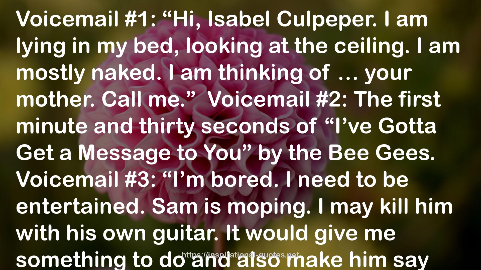 Voicemail  QUOTES