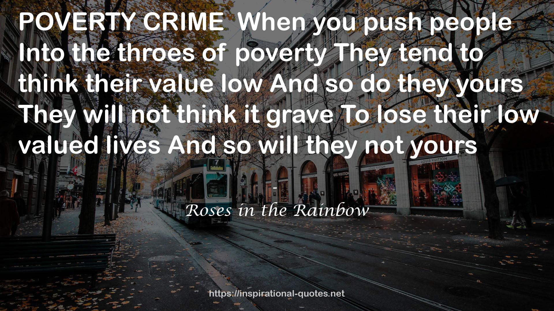 povertyThey  QUOTES