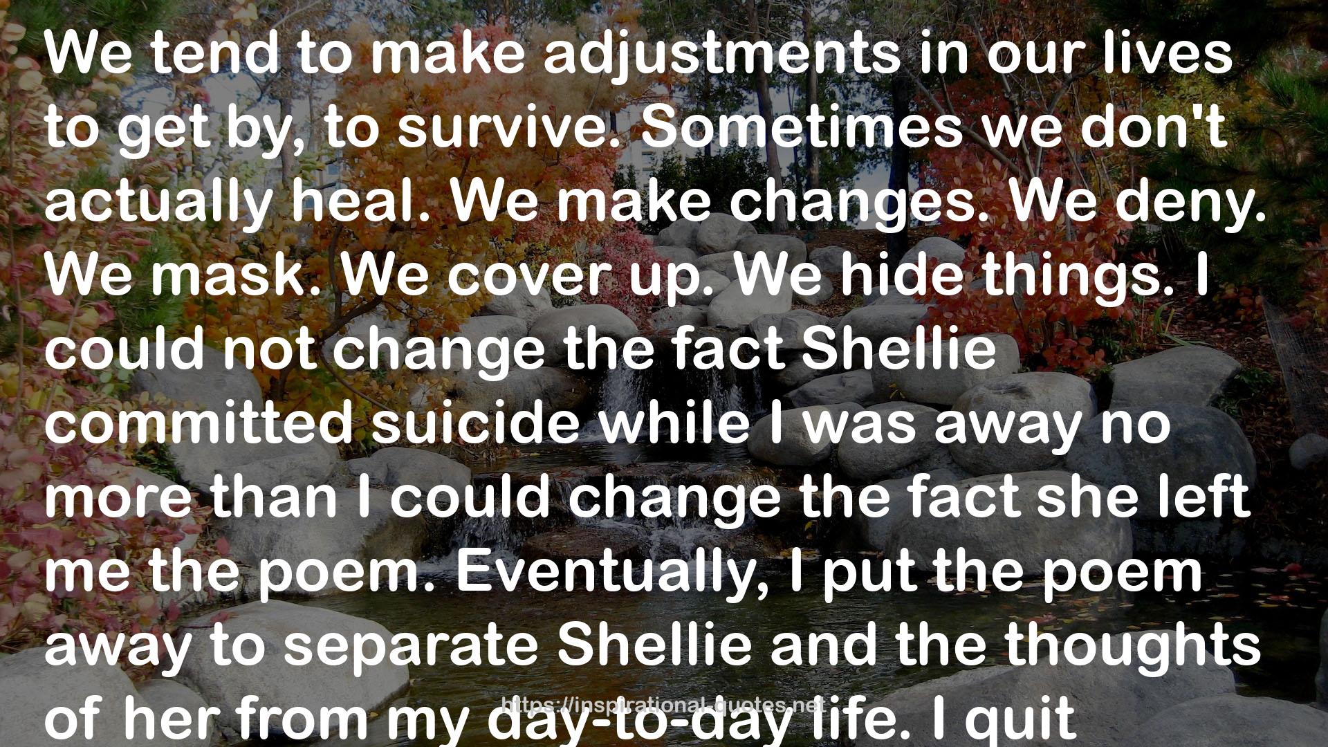 Shellie  QUOTES