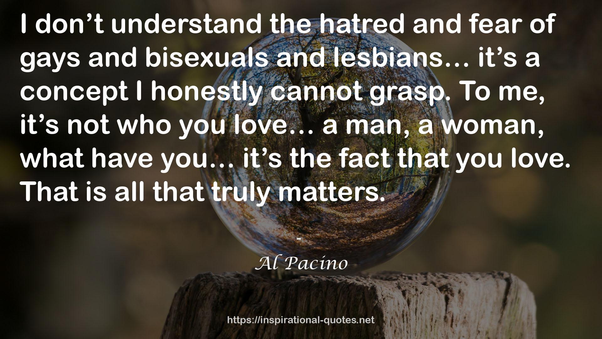 Al Pacino QUOTES