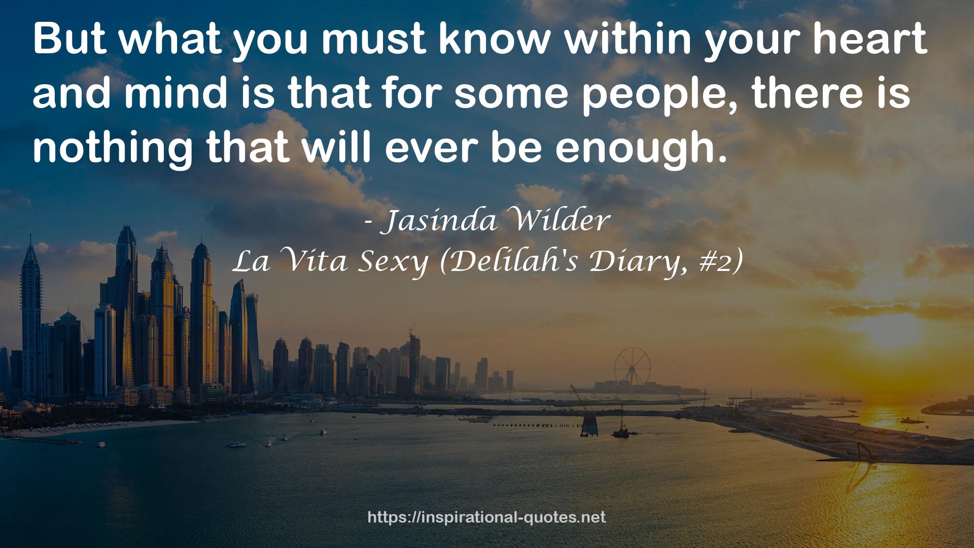 La Vita Sexy (Delilah's Diary, #2) QUOTES