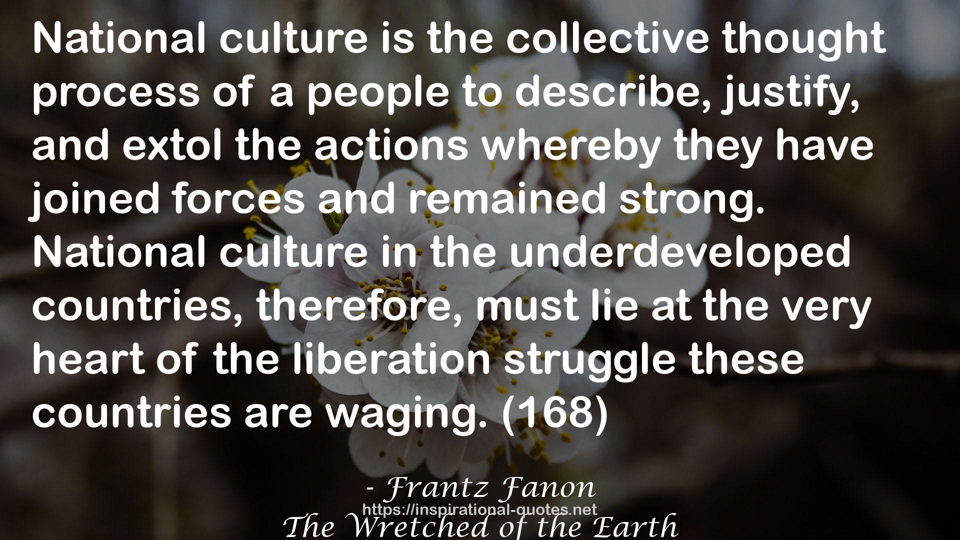 Frantz Fanon QUOTES