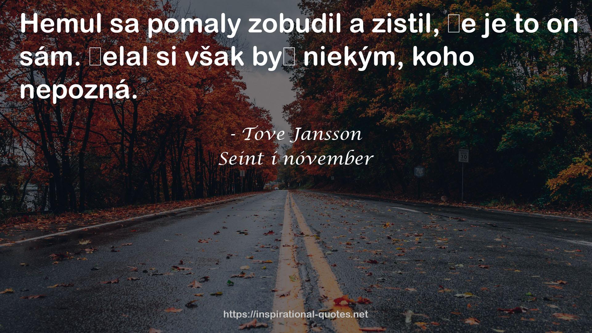 Seint í nóvember QUOTES