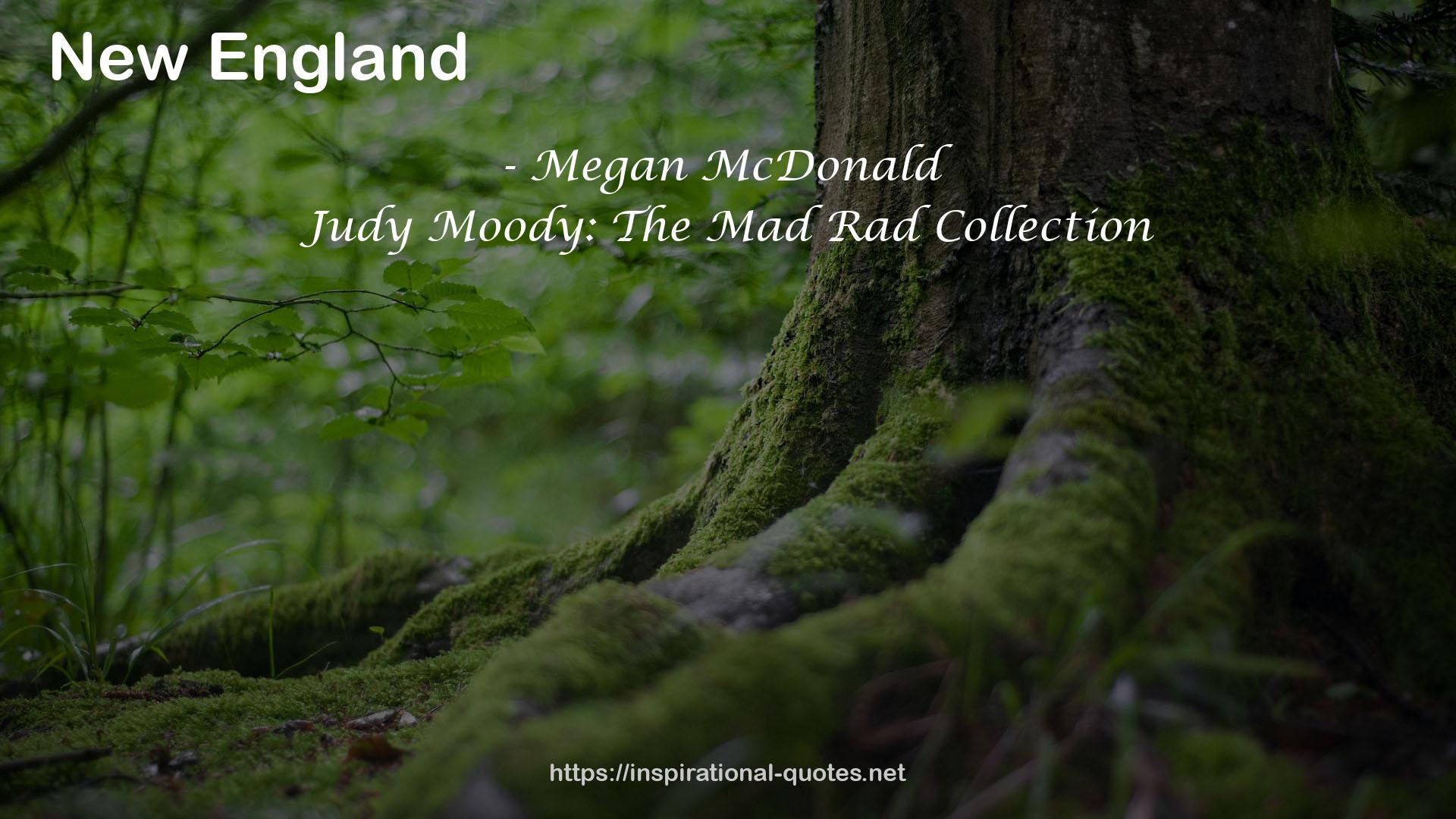 Judy Moody: The Mad Rad Collection QUOTES