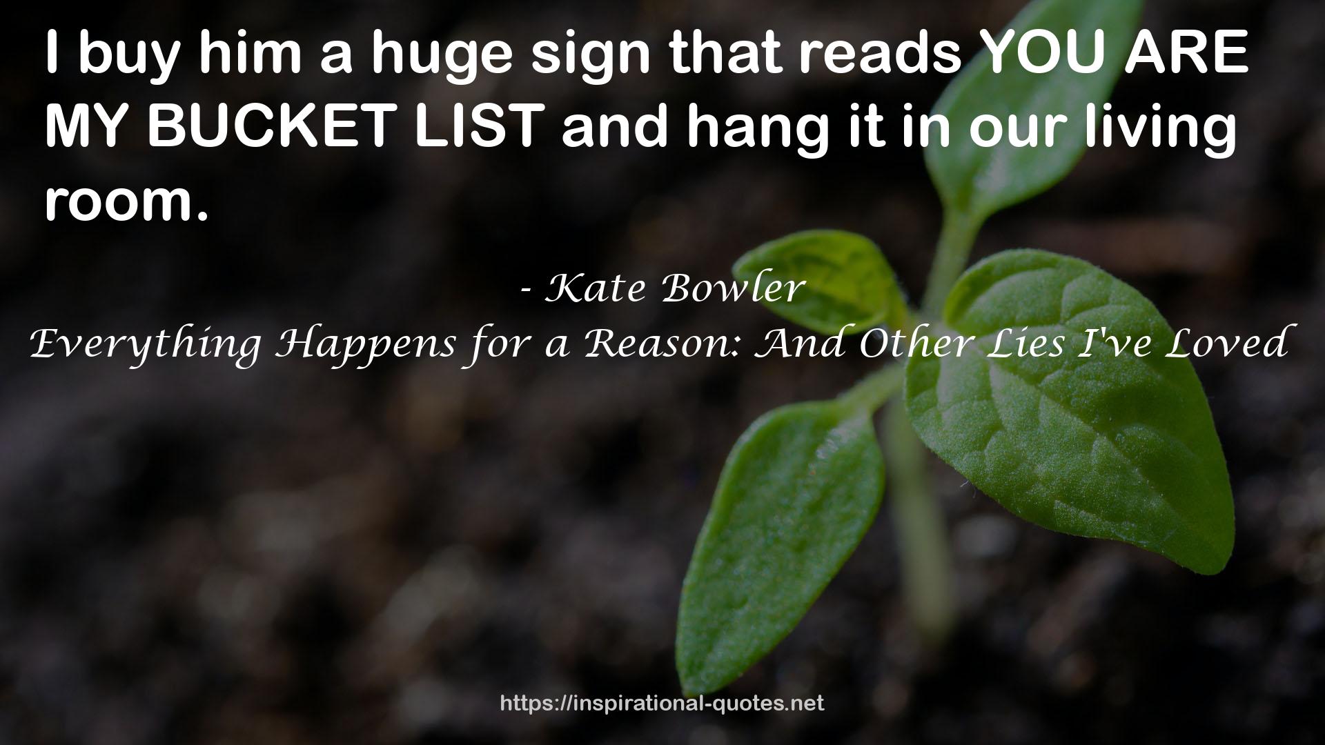 Kate Bowler QUOTES