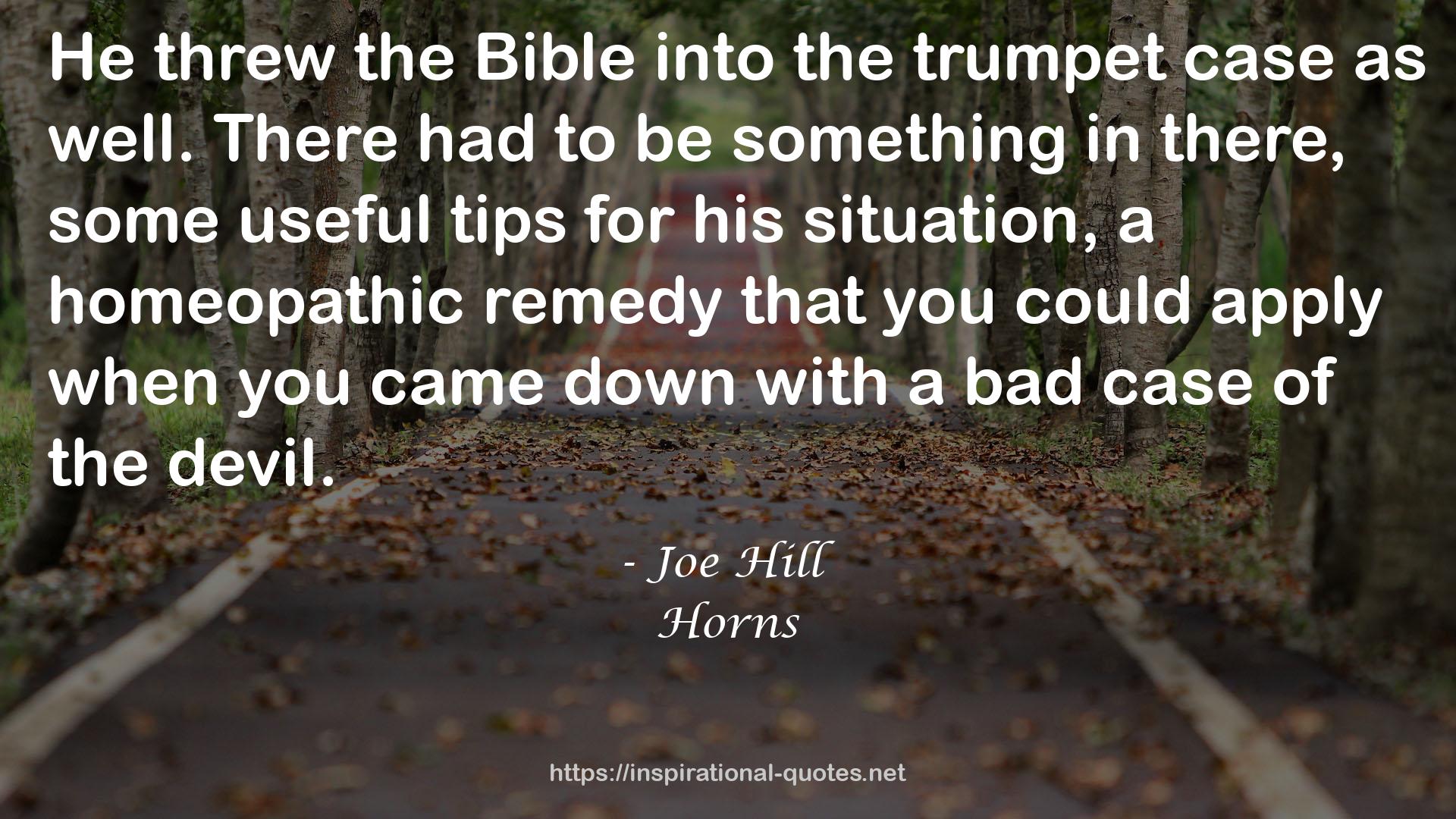 Joe Hill QUOTES