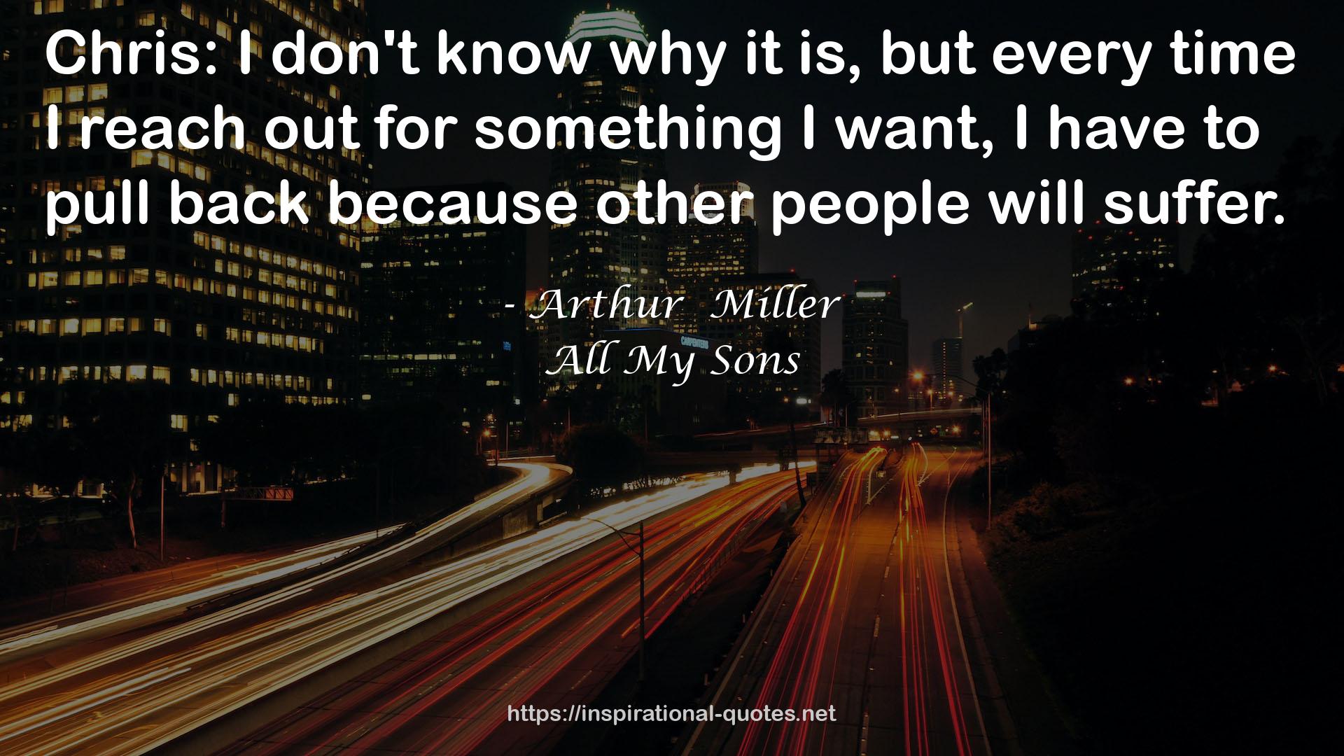 All My Sons QUOTES