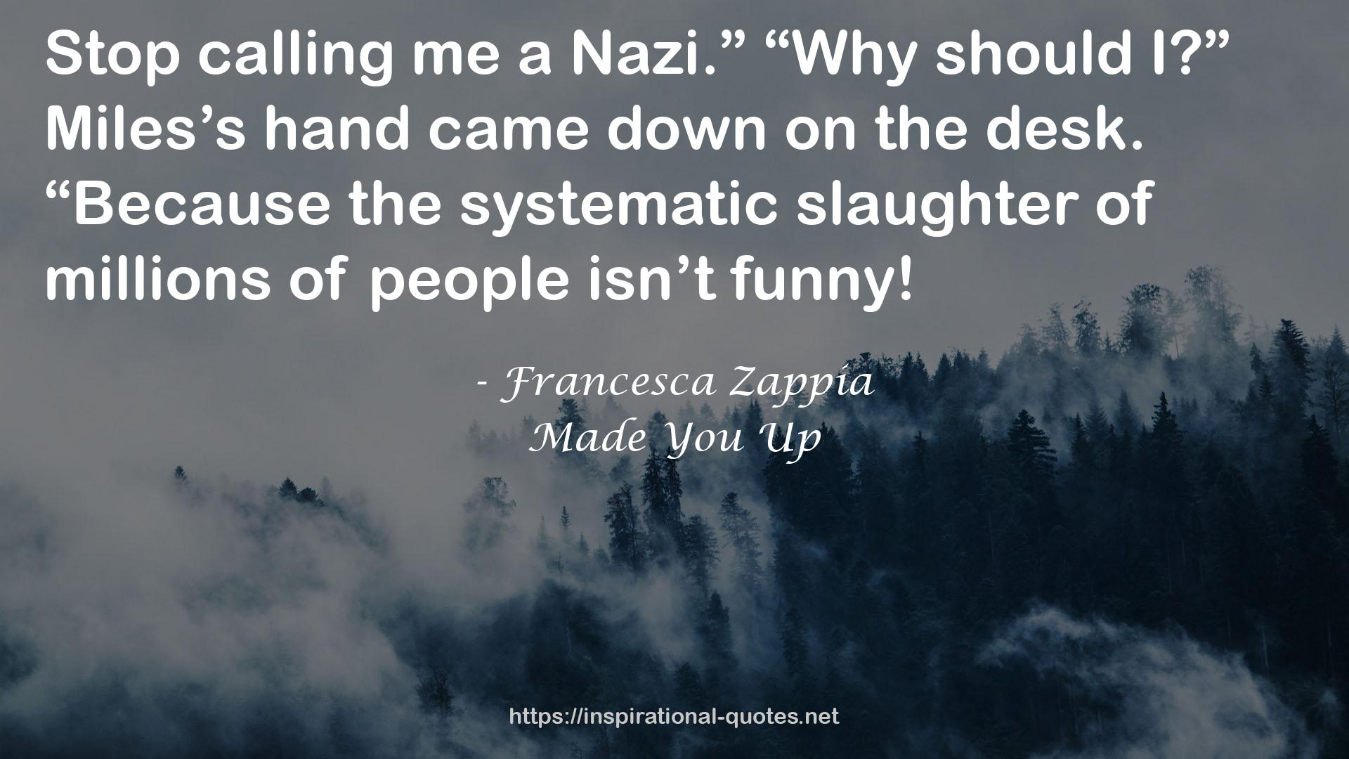 Francesca Zappia QUOTES