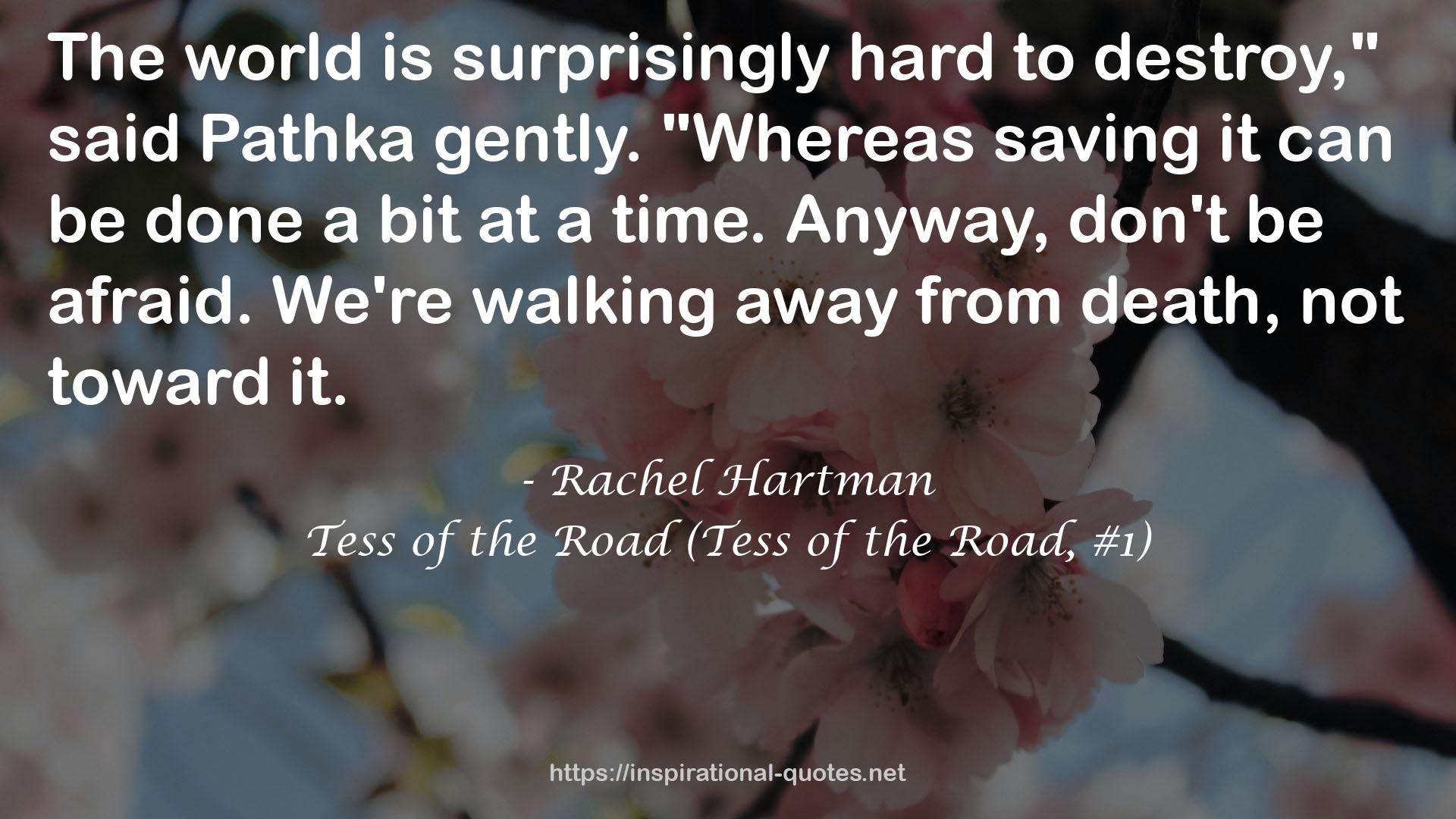 Tess of the Road (Tess of the Road, #1) QUOTES