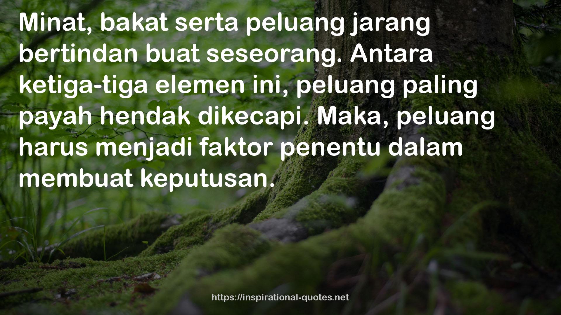 Dalam  QUOTES