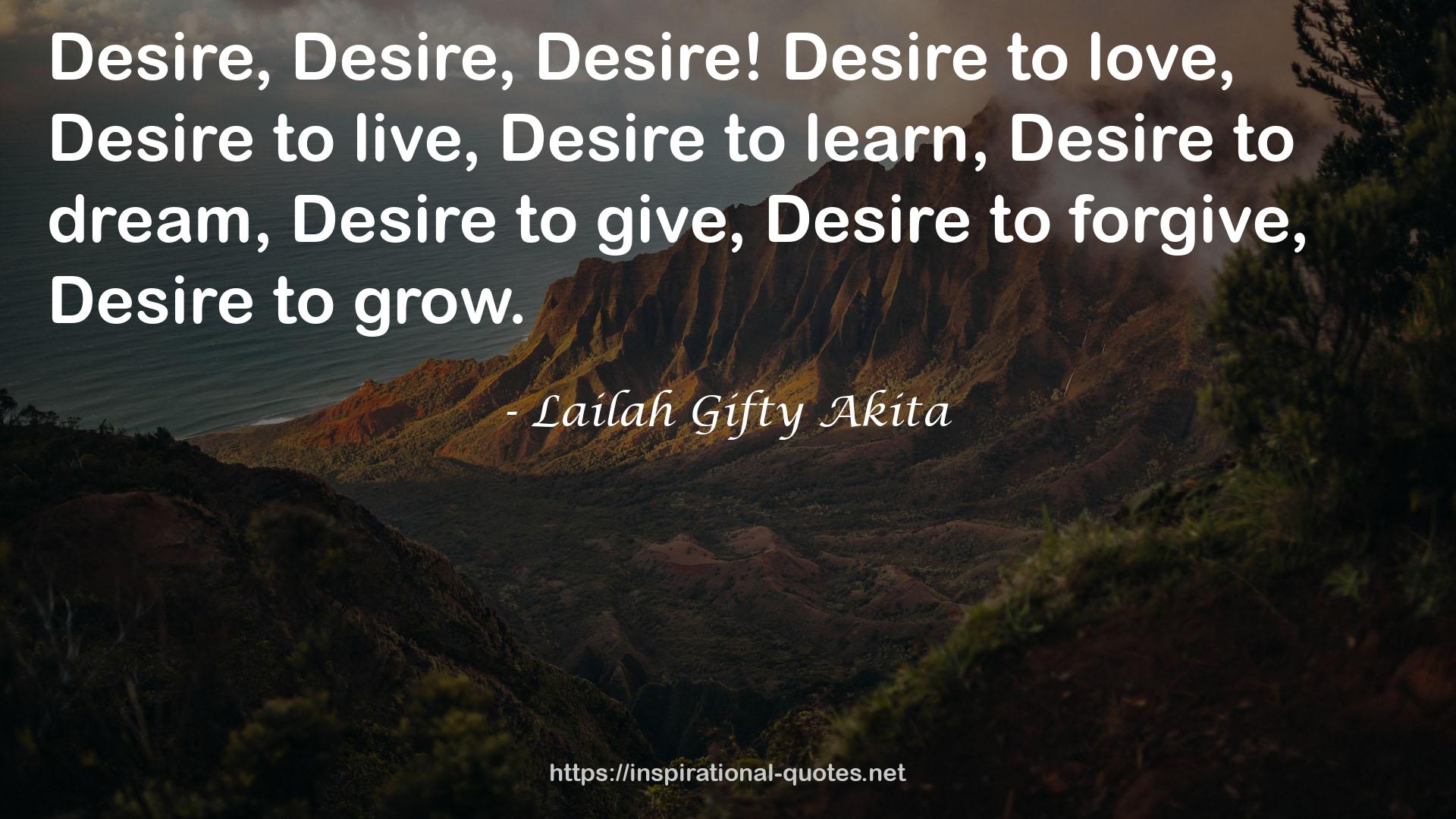 Desire!Desire  QUOTES