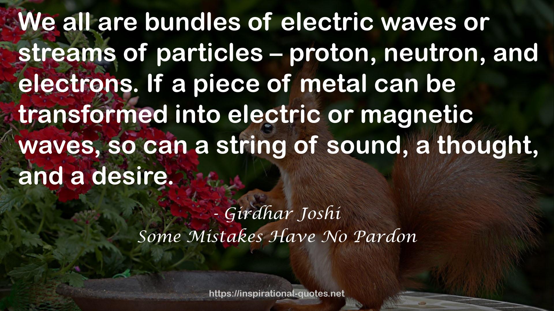 electric waves  QUOTES