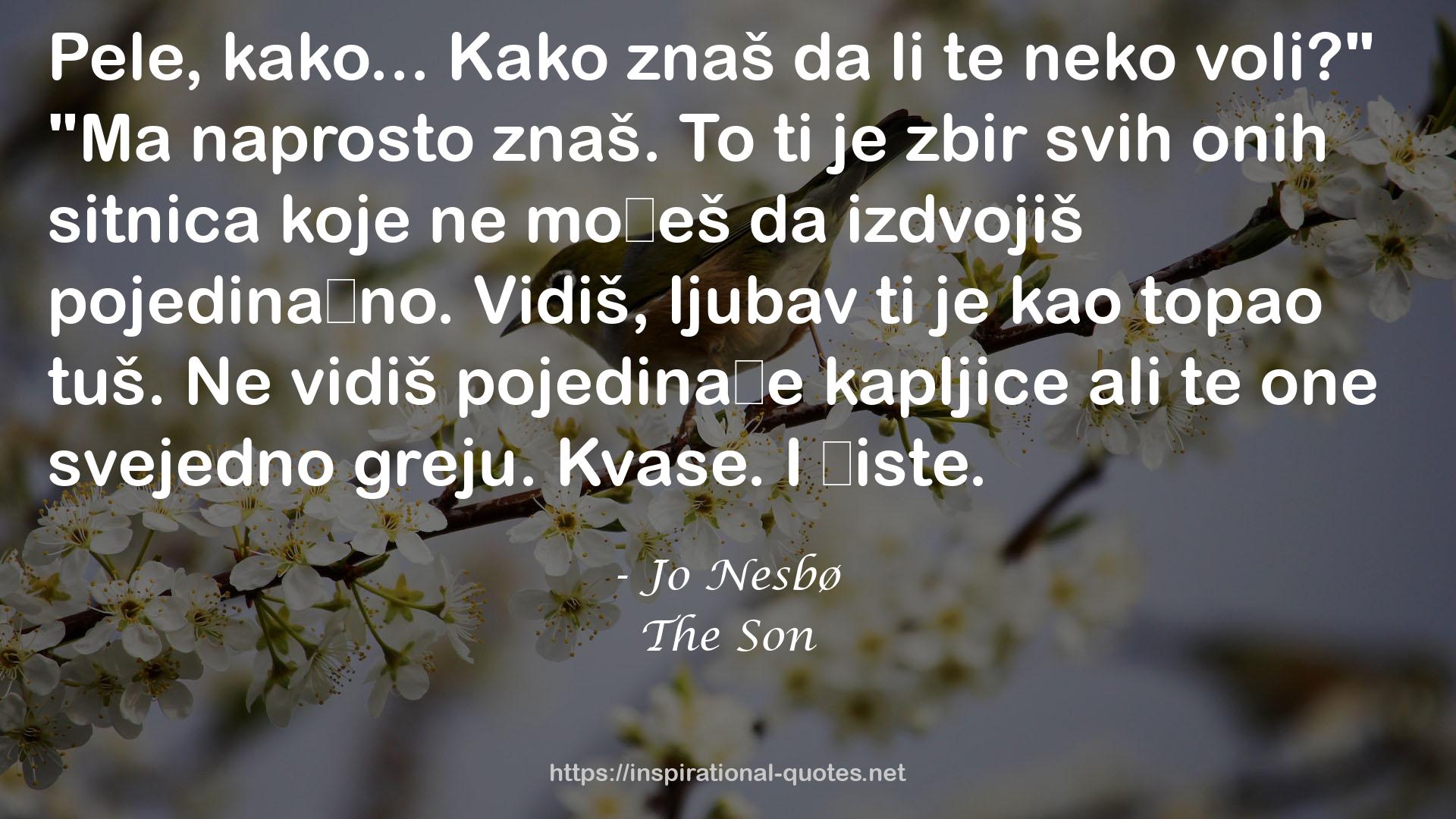 The Son QUOTES