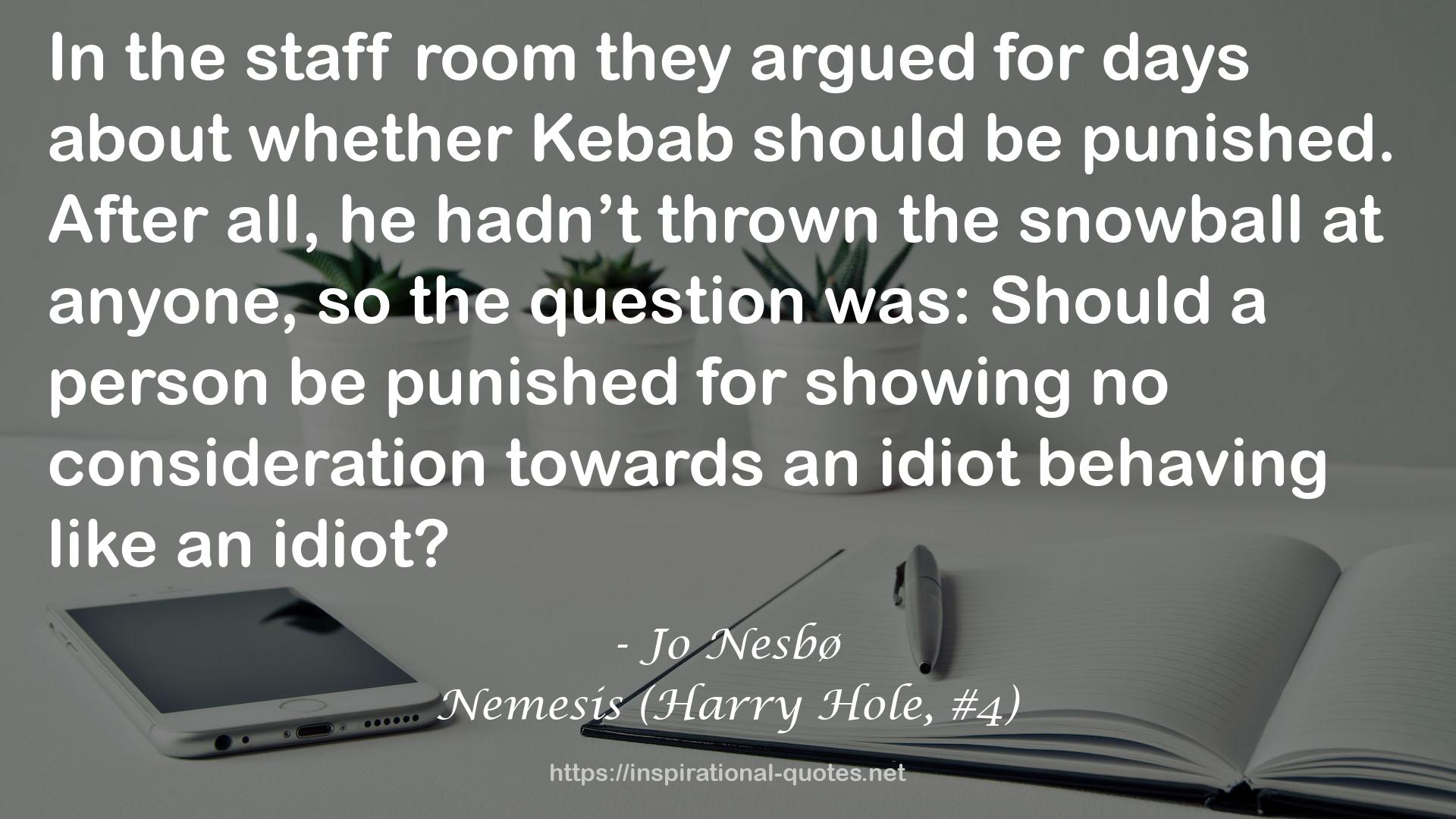 Nemesis (Harry Hole, #4) QUOTES