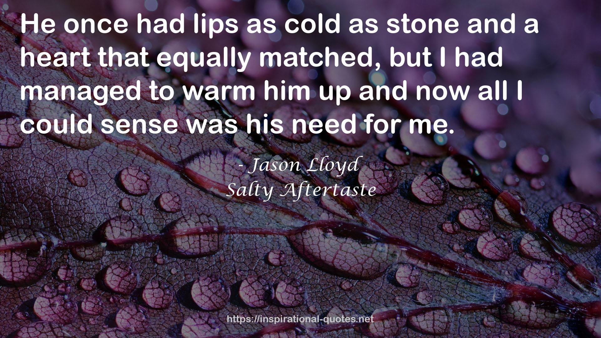 Jason Lloyd QUOTES