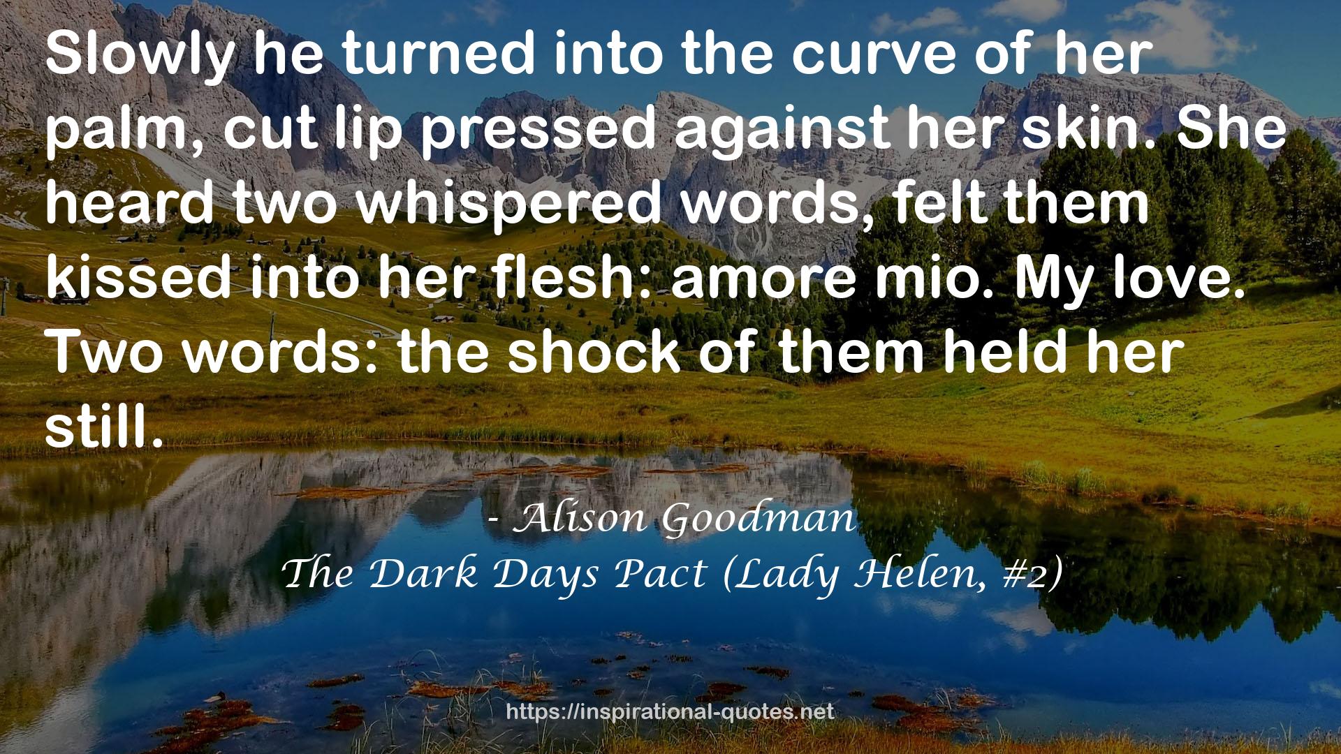 The Dark Days Pact (Lady Helen, #2) QUOTES