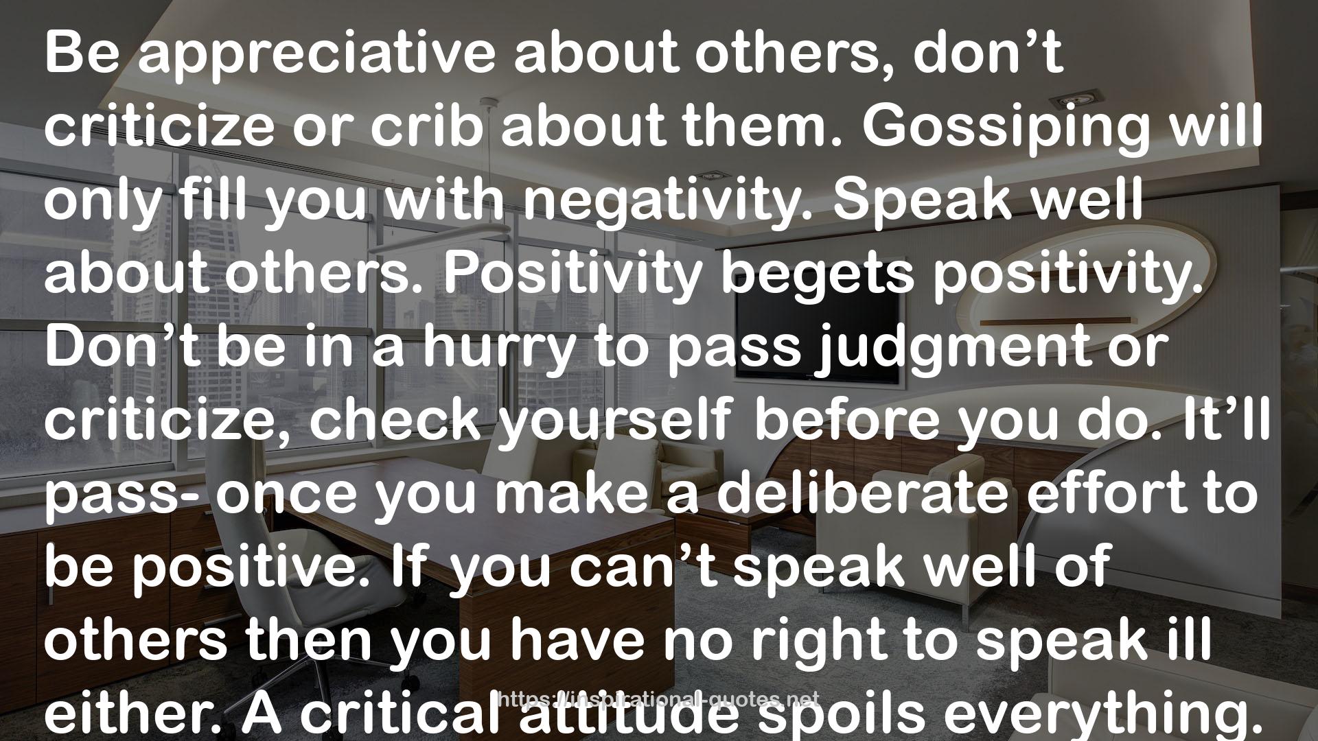 Gossiping  QUOTES