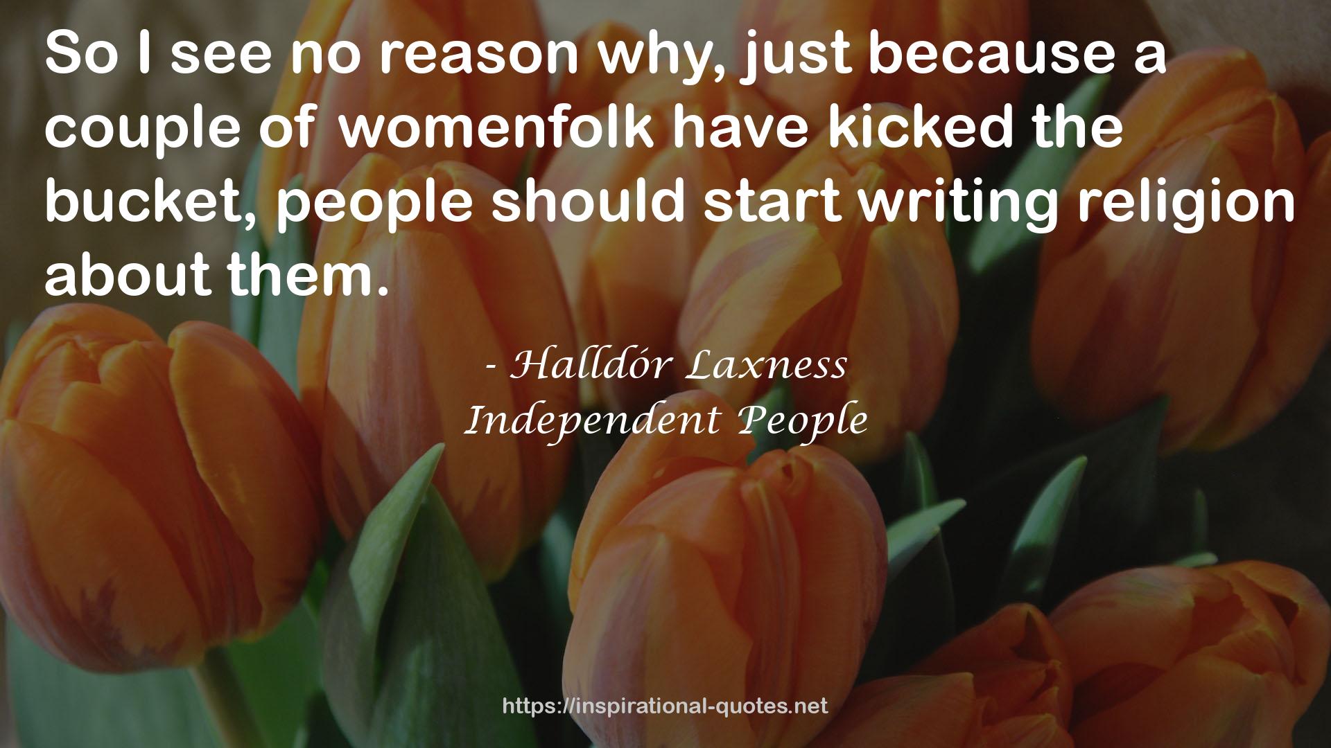 Halldór Laxness QUOTES