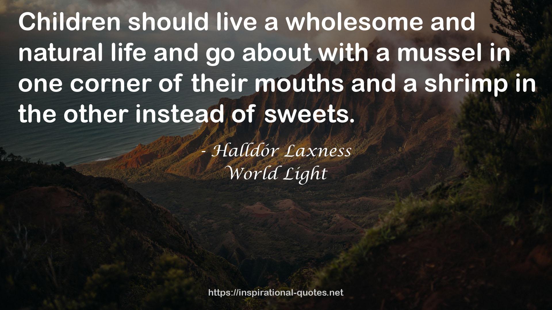 Halldór Laxness QUOTES