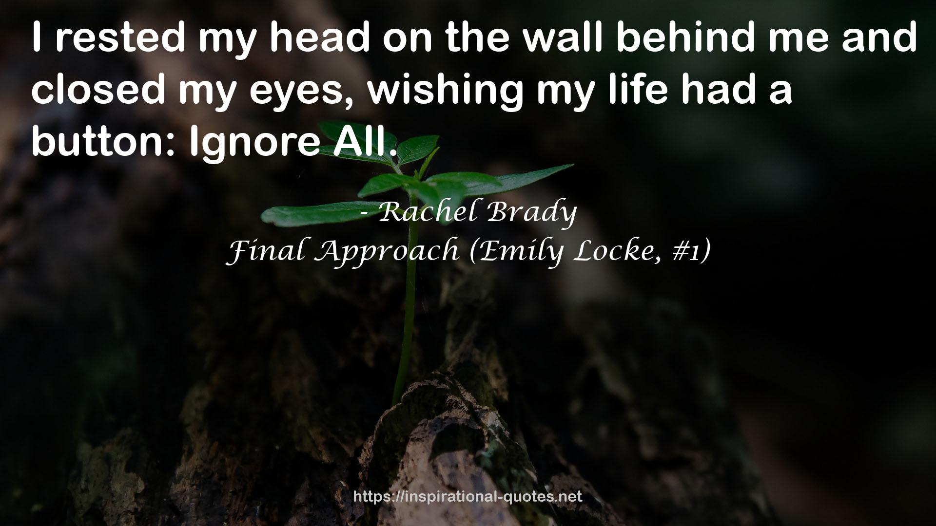 Rachel Brady QUOTES