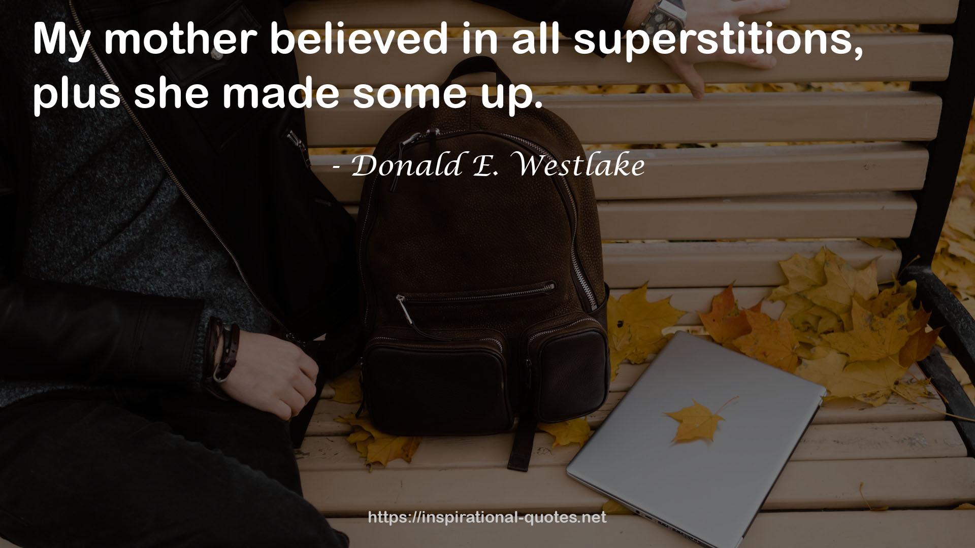 Donald E. Westlake QUOTES