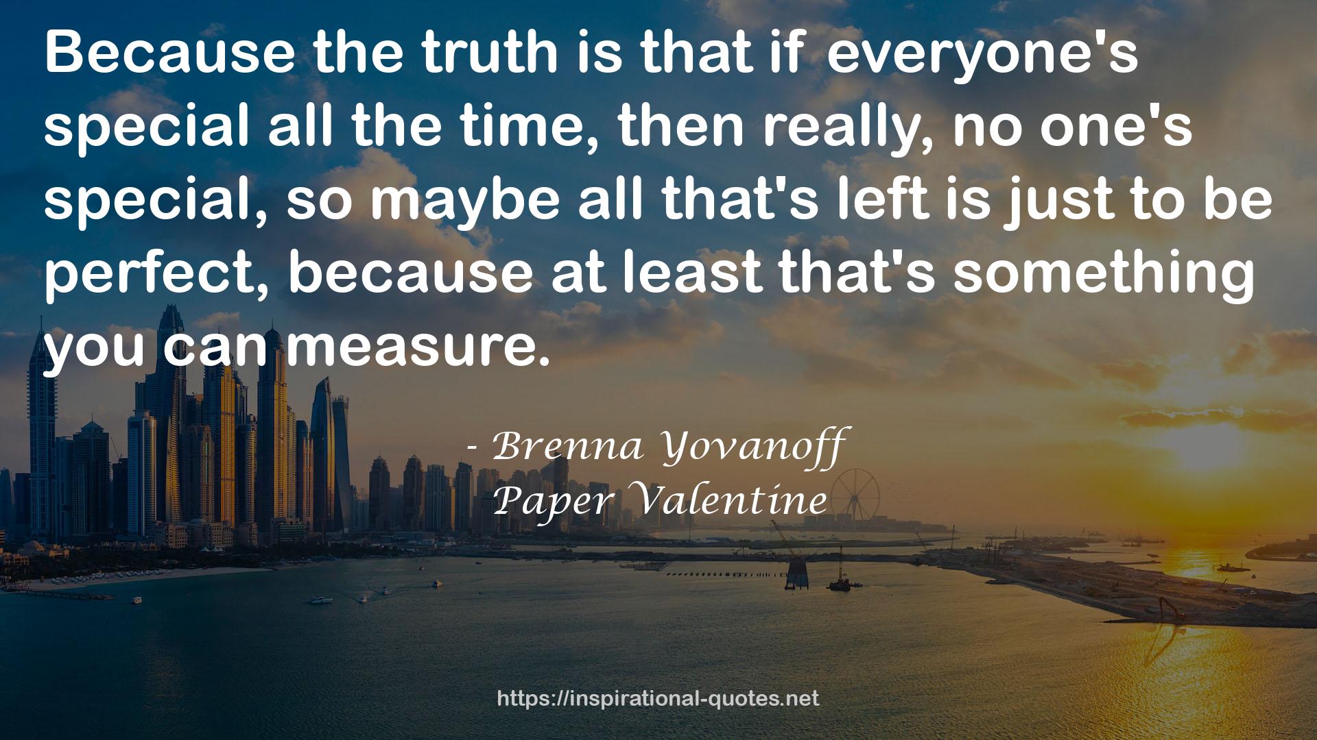 Brenna Yovanoff QUOTES