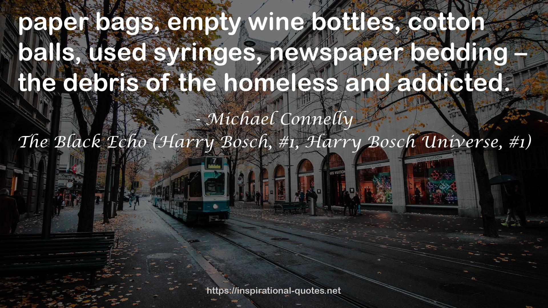 The Black Echo (Harry Bosch, #1, Harry Bosch Universe, #1) QUOTES