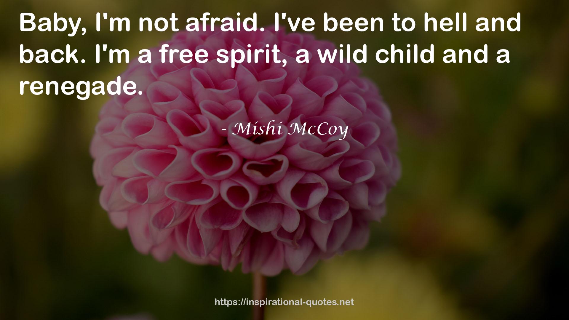 Mishi McCoy QUOTES