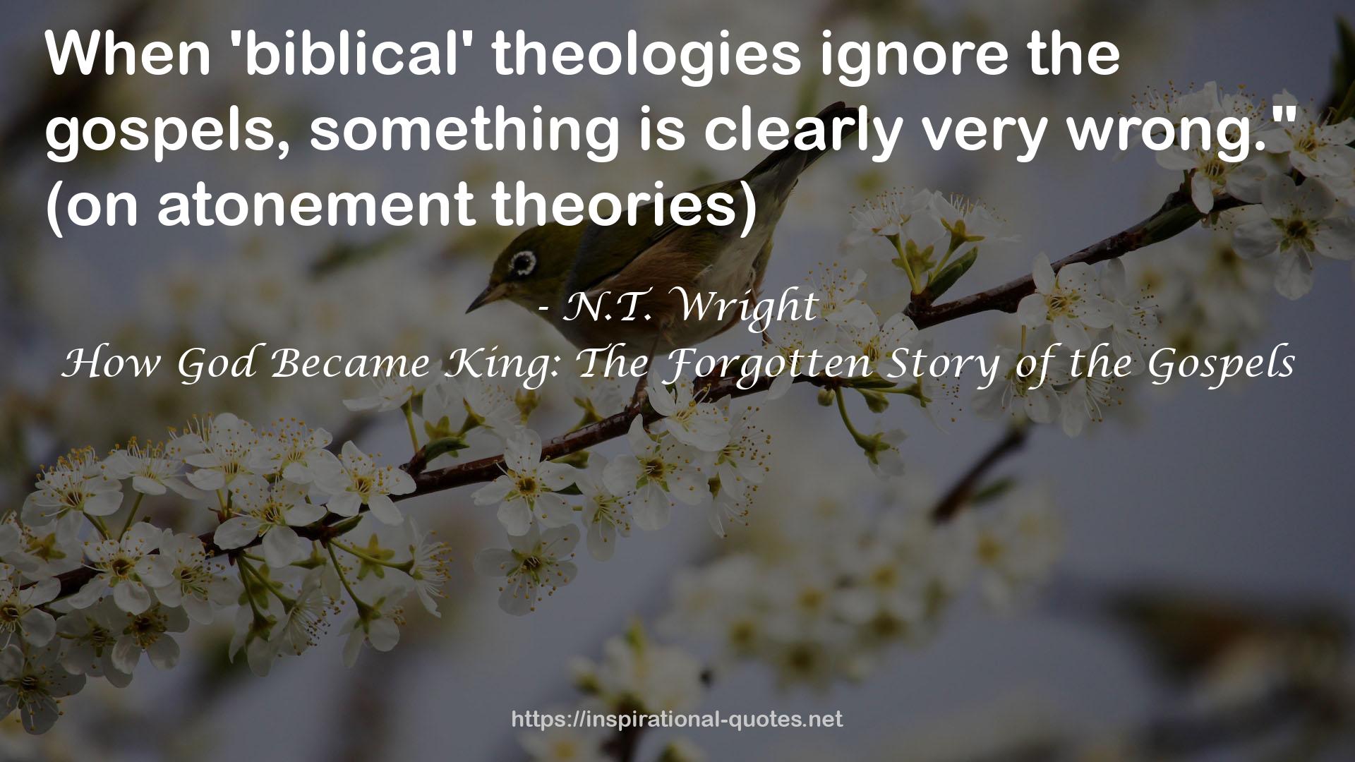 N.T. Wright QUOTES