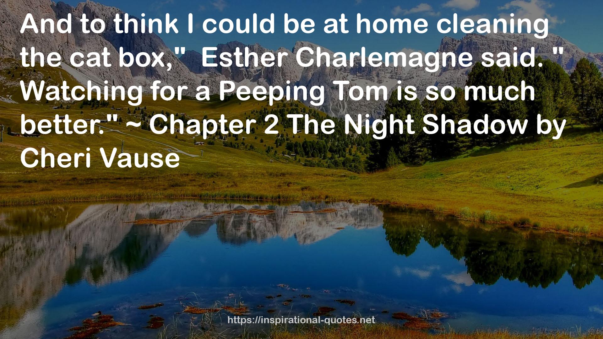 Esther Charlemagne  QUOTES