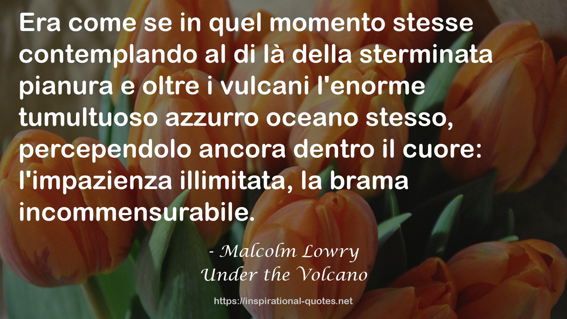 Under the Volcano QUOTES