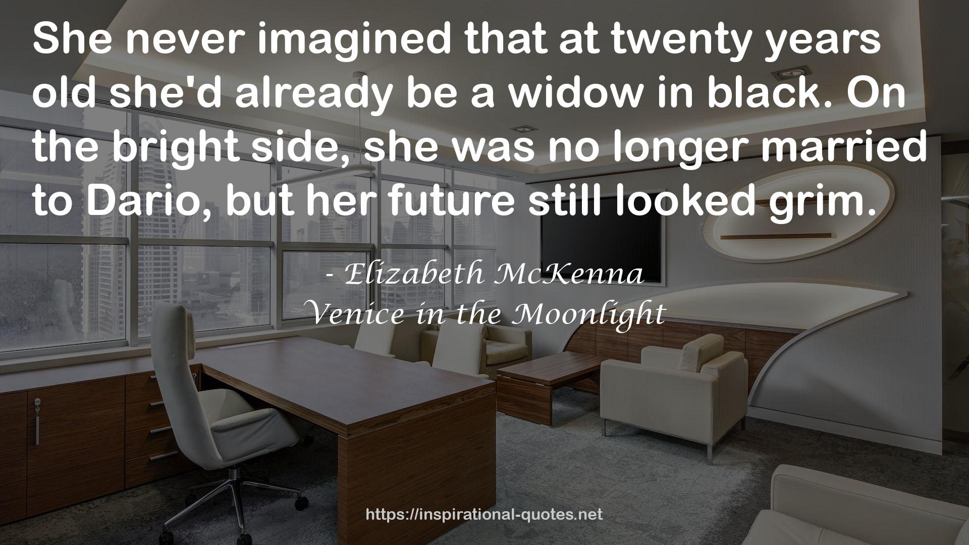 Elizabeth McKenna QUOTES