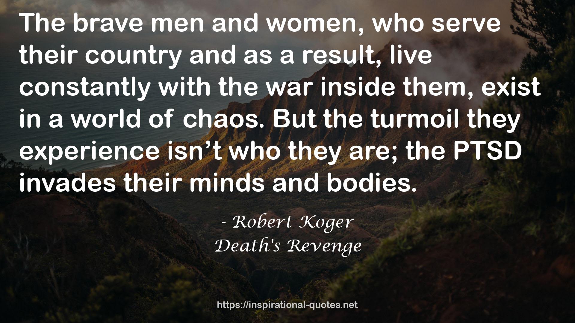 Death's Revenge QUOTES