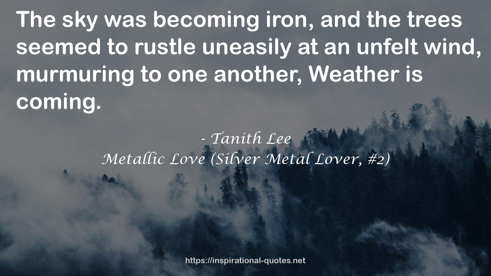 Metallic Love (Silver Metal Lover, #2) QUOTES