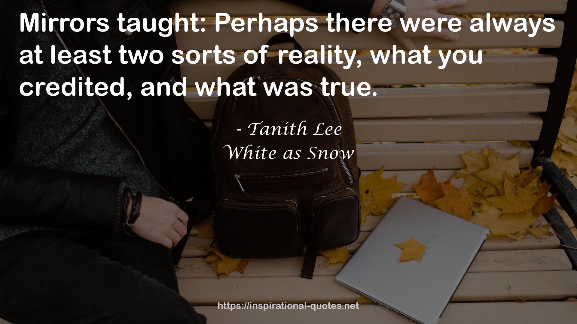 Tanith Lee QUOTES