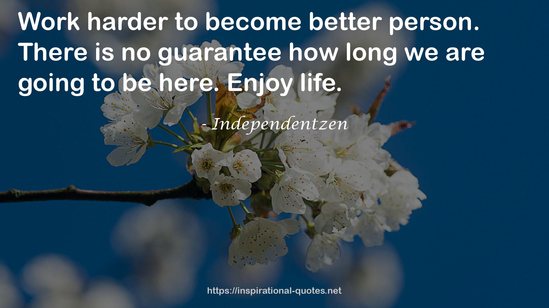 Independentzen QUOTES