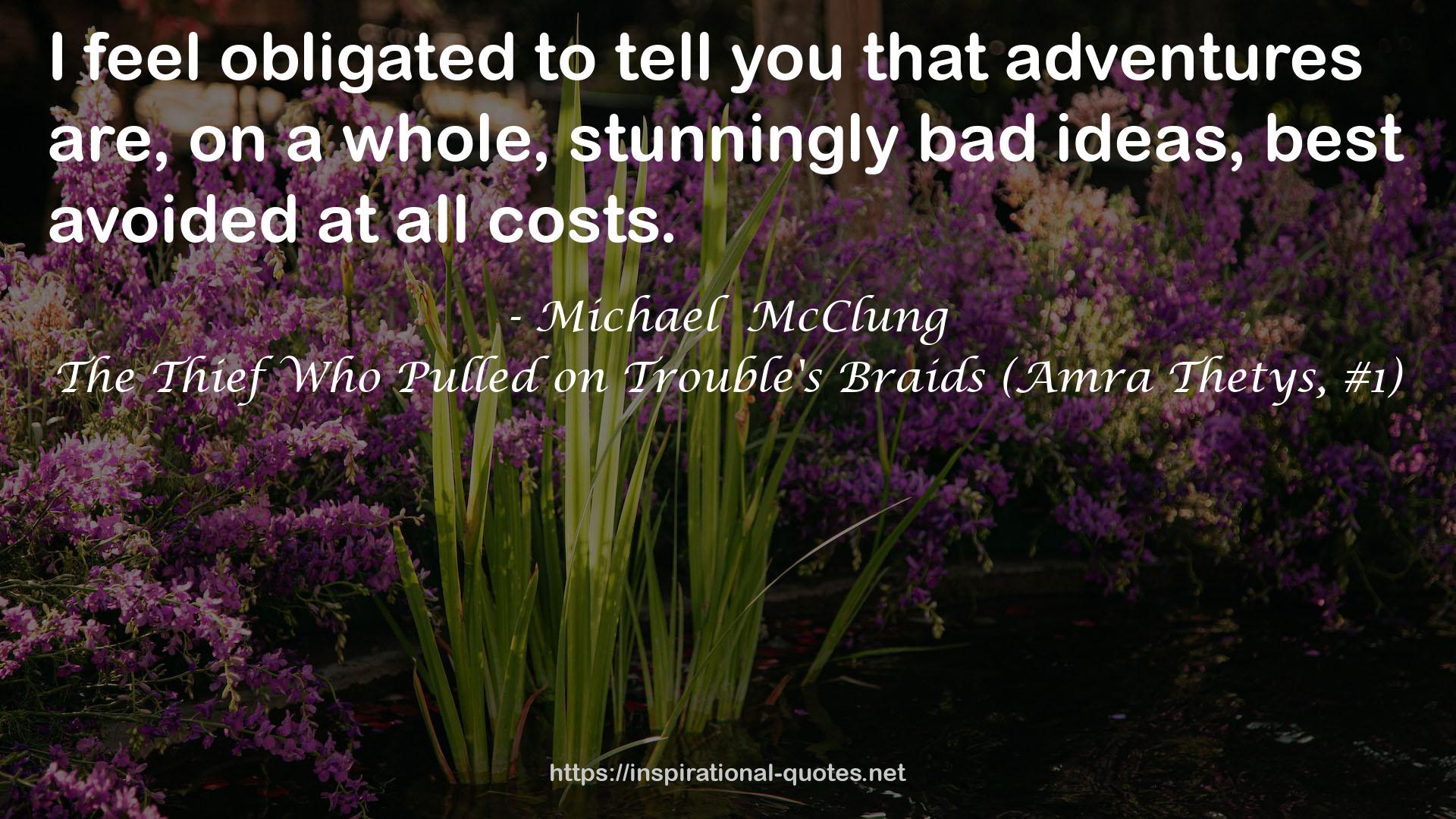 Michael  McClung QUOTES