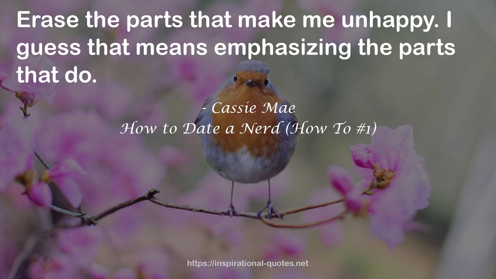 How to Date a Nerd (How To #1) QUOTES