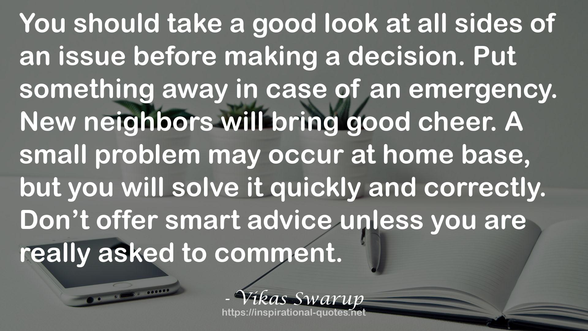 smart advice  QUOTES