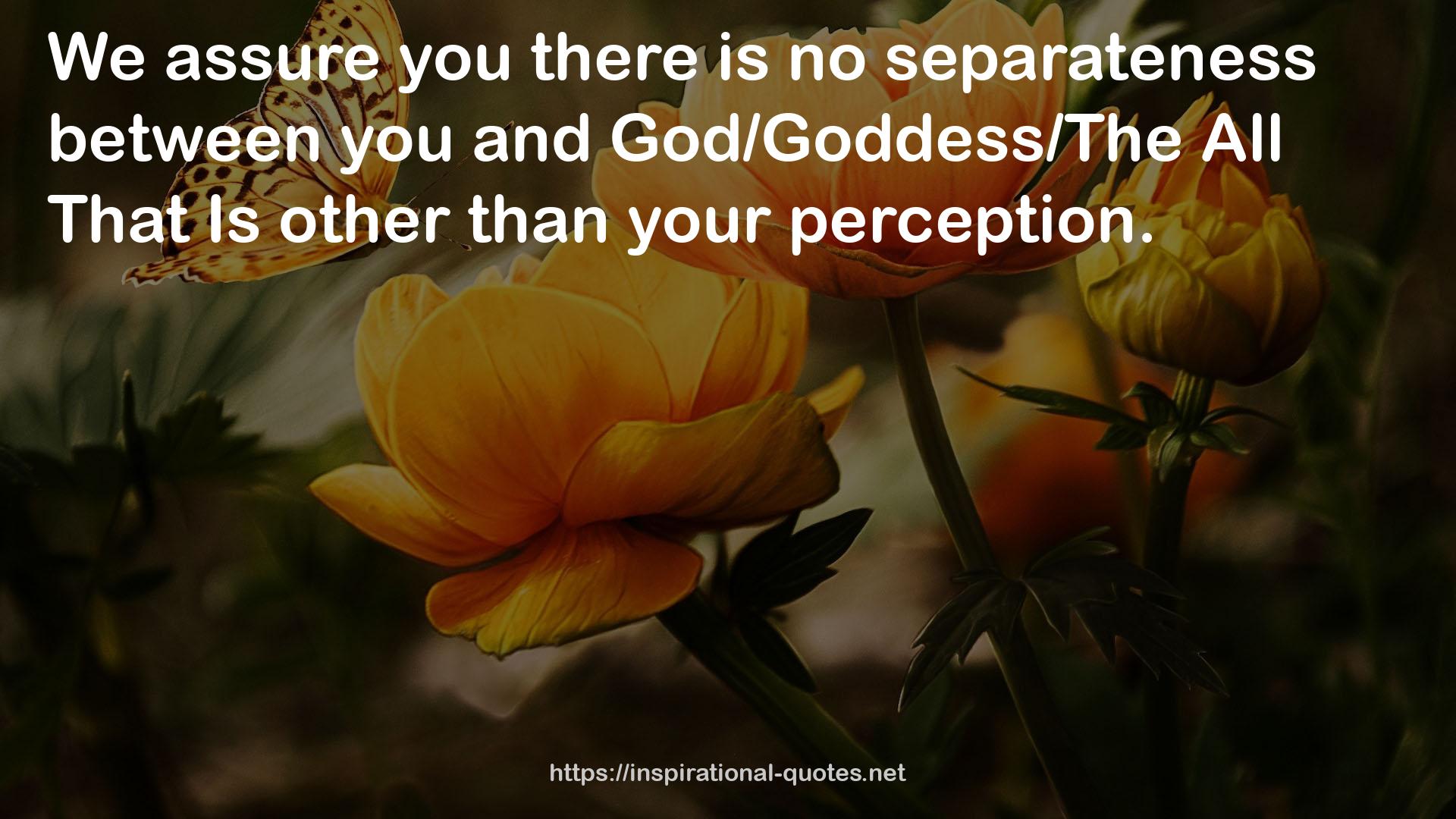 no separateness  QUOTES