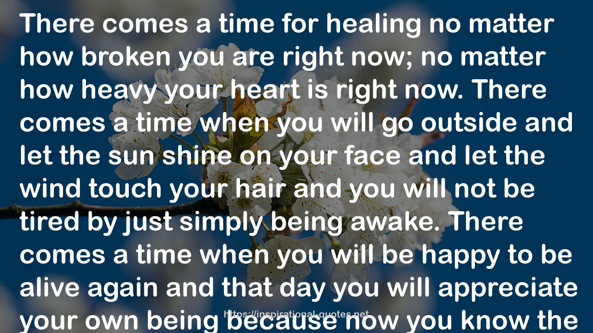 healingno  QUOTES