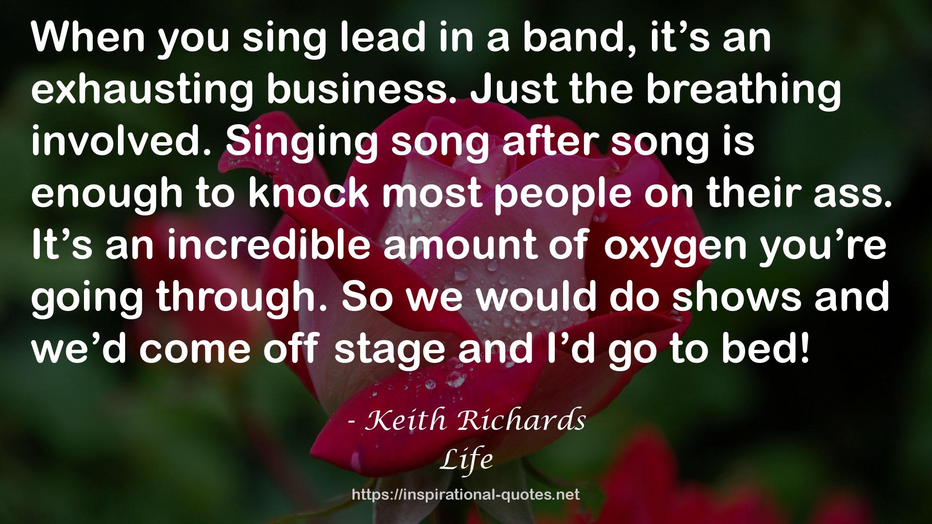 Keith Richards QUOTES