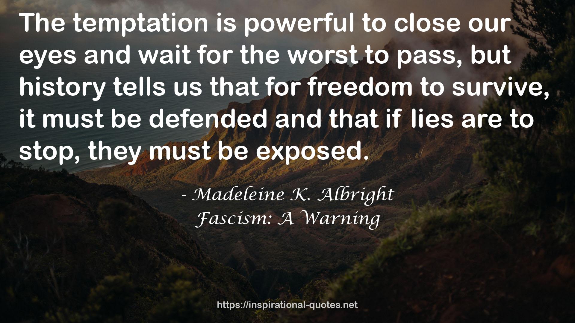 Madeleine K. Albright QUOTES