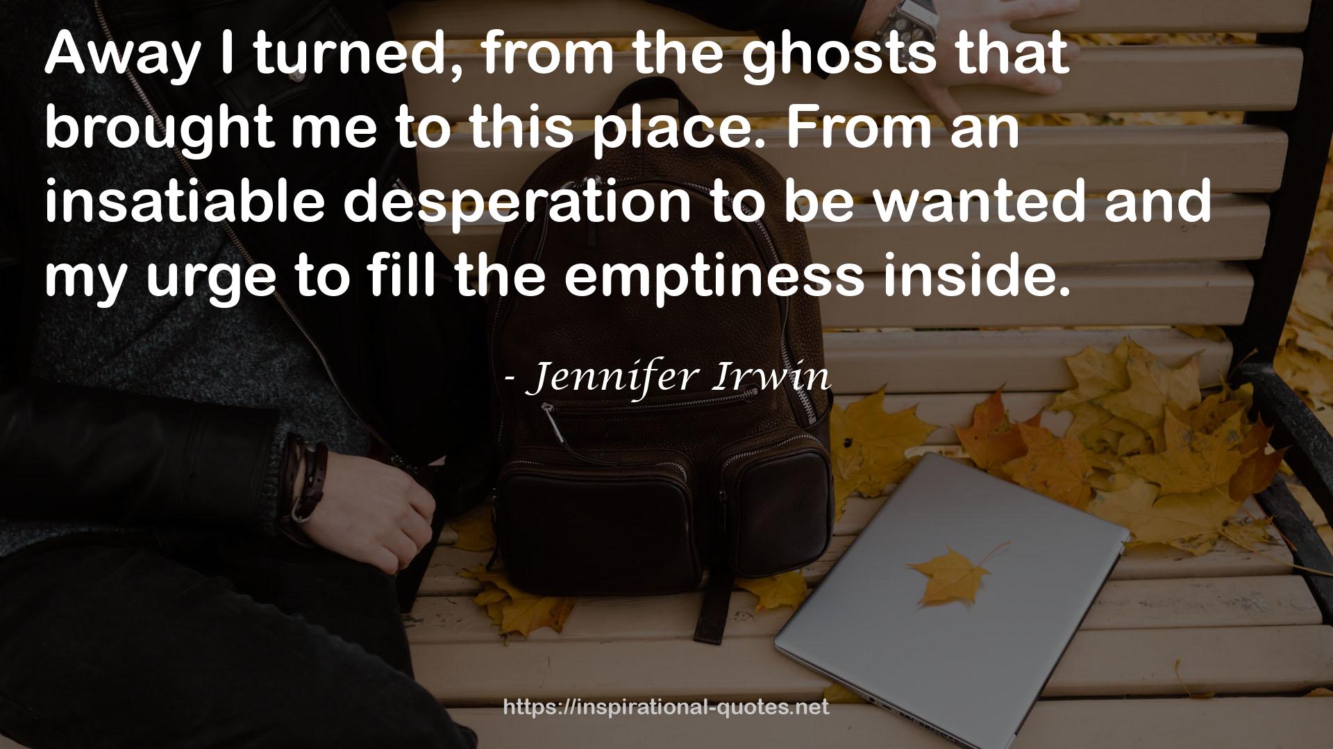 Jennifer Irwin QUOTES